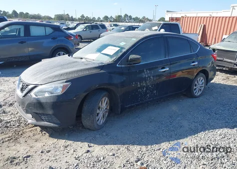 2018 Nissan Sentra Sv из США, поврежденный, VIN 3N1AB7AP7JY341277